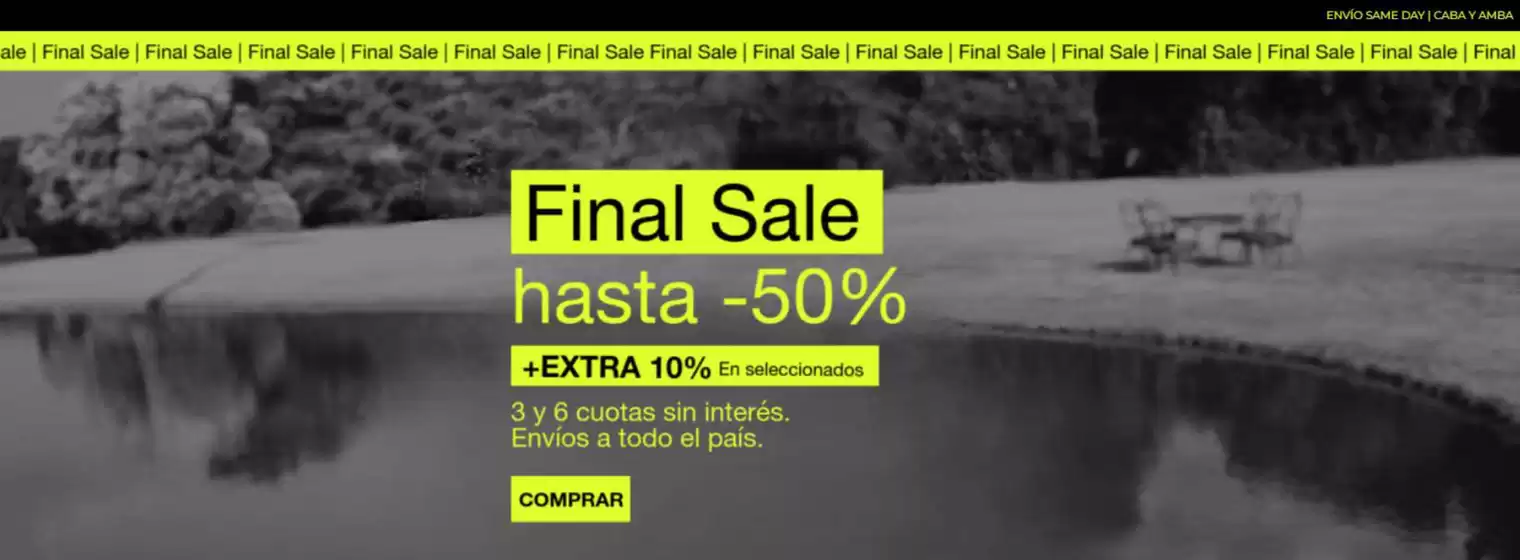 Final Sale hasta 50%