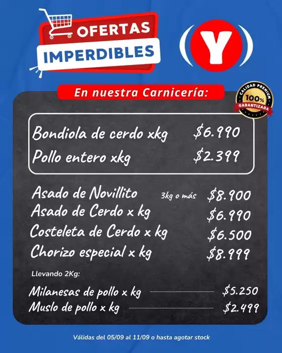 Catálogo Yaguane Supermercados | Nuevas ofertas para descubrir | 2025-09-17T00:00:00.000Z - 2025-10-01T00:00:00.000Z