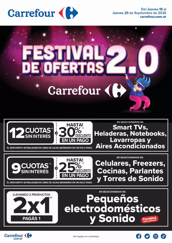 Catálogo Carrefour en Jesús María (Córdoba) | Festival de Ofertas 18 Septiembre | 2025-09-18T00:00:00.000Z - 2025-09-25T00:00:00.000Z