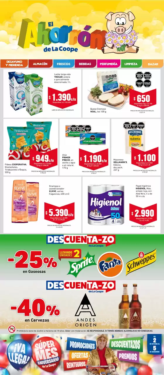 Catálogo Cooperativa Obrera en Zapala | Ahorron-18092025 | 2025-09-19T00:00:00.000Z - 2025-10-03T00:00:00.000Z