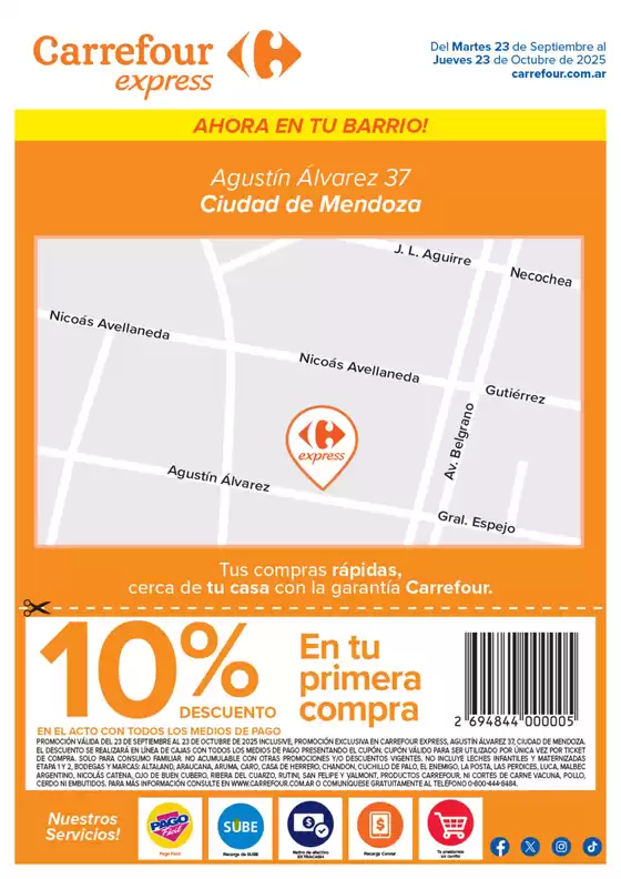 Express | Agustín Álvarez 37 Ciudad de Mendoza