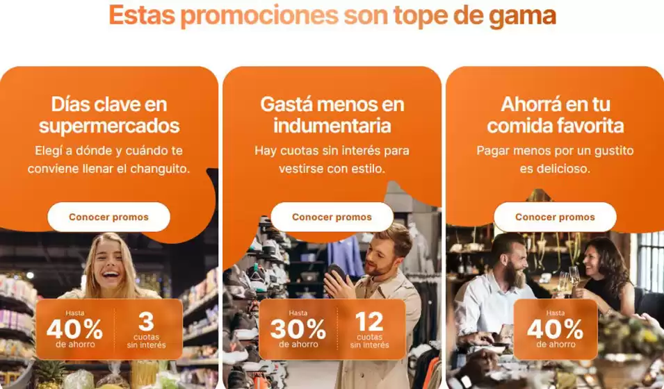 Estas promociones son tope de gama