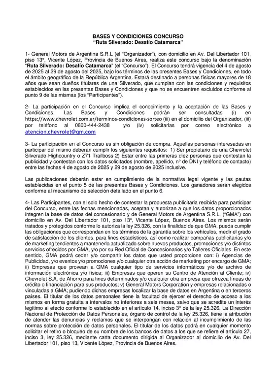 Bases concurso silverado agosto2025