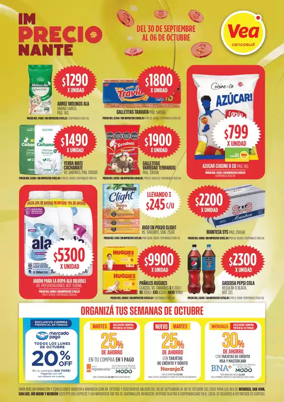 Oferta imPRECIOnante Cuyo- Patagonia