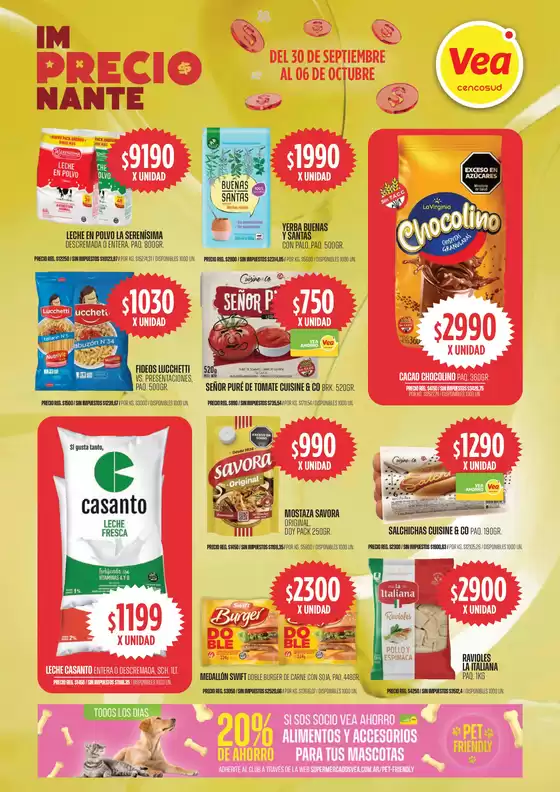 Oferta imPRECIOnante Cuyo- Patagonia