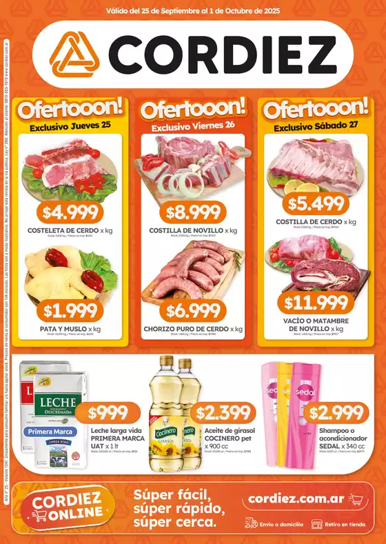 Ofertas Cordiez