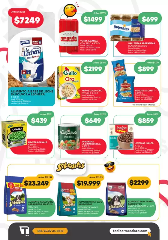 Catálogo Supermercados Tadicor