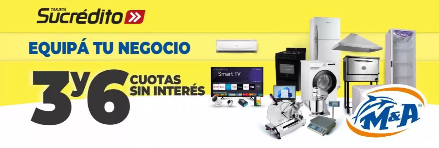 3 y 6 cuotas sin interes!!