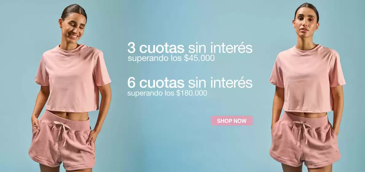 3 y 6 cuotas sin interes!!