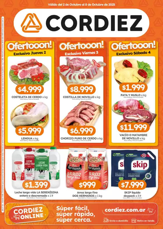 Ofertas Cordiez