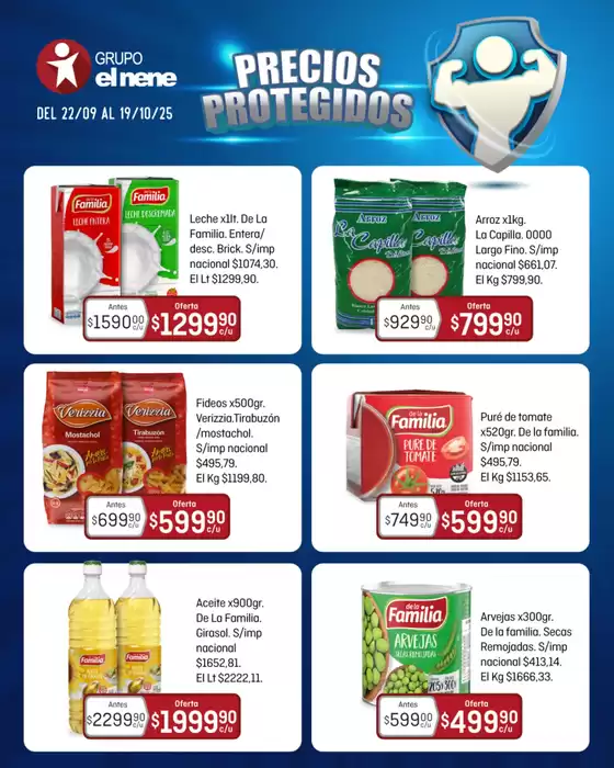 Ofertas Precios Protegidos
