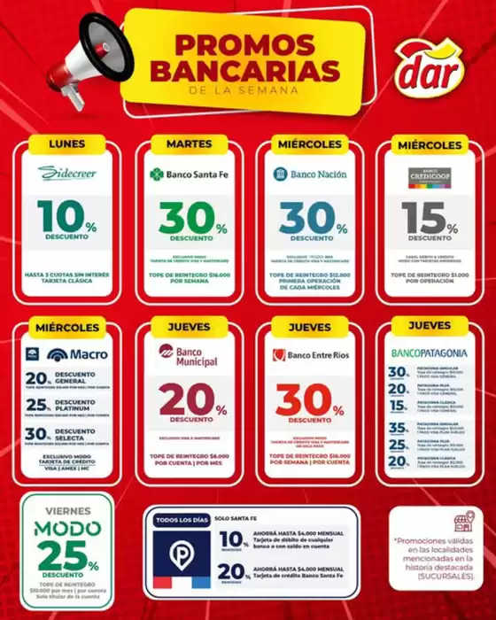 Promos de la semana