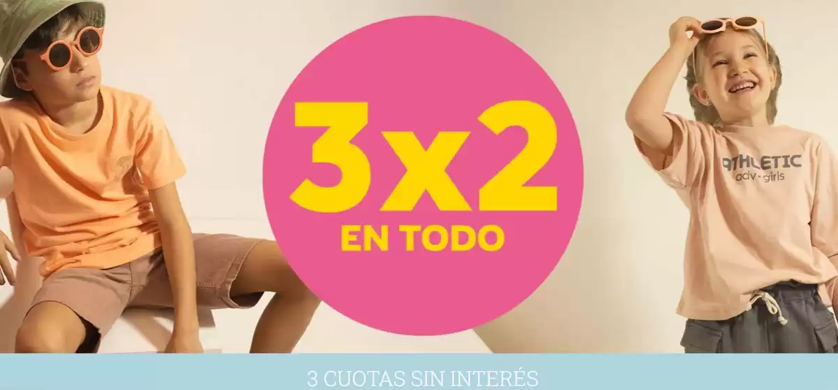 3X2 en todo