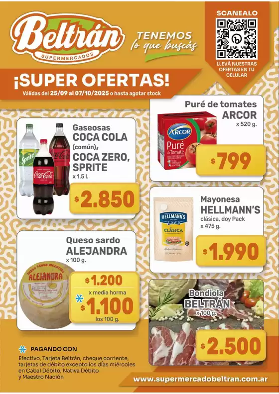 Ofertas principales y descuentos