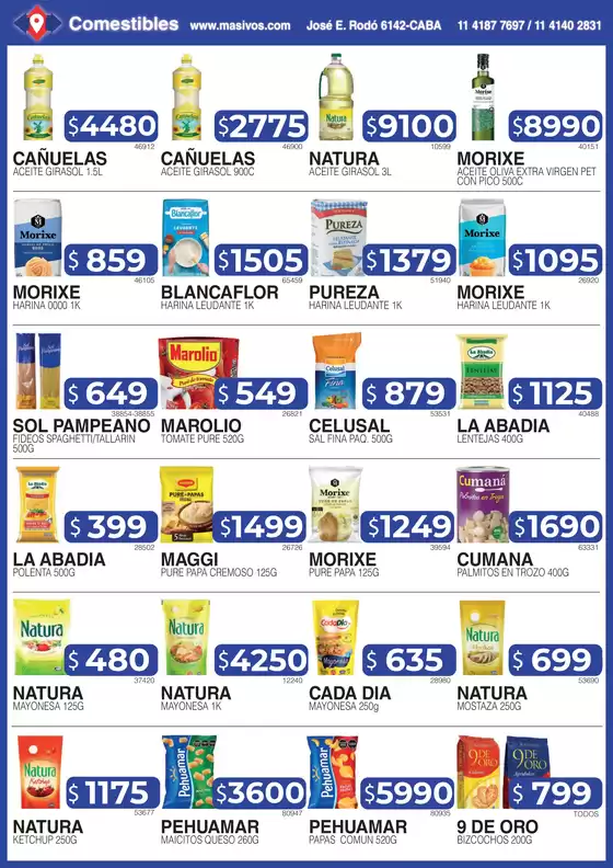Ofertas Masivos