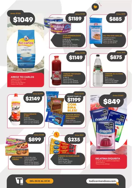 Catálogo Supermercados Tadicor