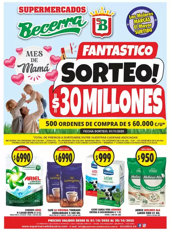 Catálogo Supermercados Becerra en Deán Funes | Nuestras mejores ofertas para ti | 2025-10-05T00:00:00.000Z - 2025-10-19T00:00:00.000Z