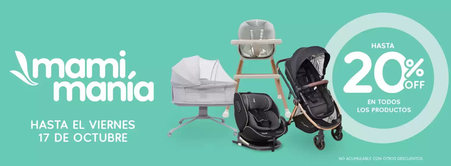 Mami mania - Hasta 20% off