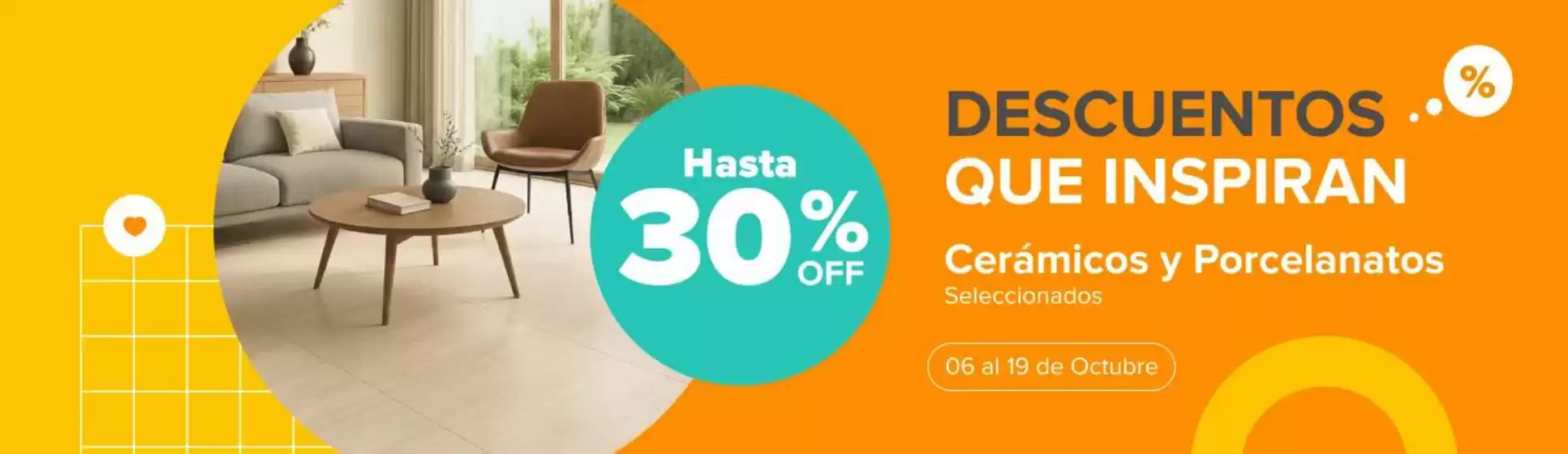 Hasta 30% off