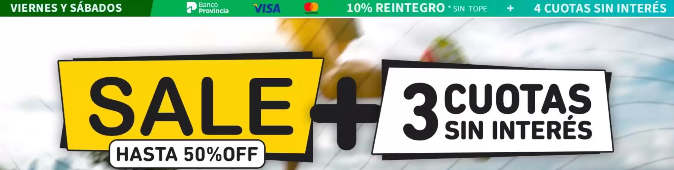 Sale hasta 50% OFF