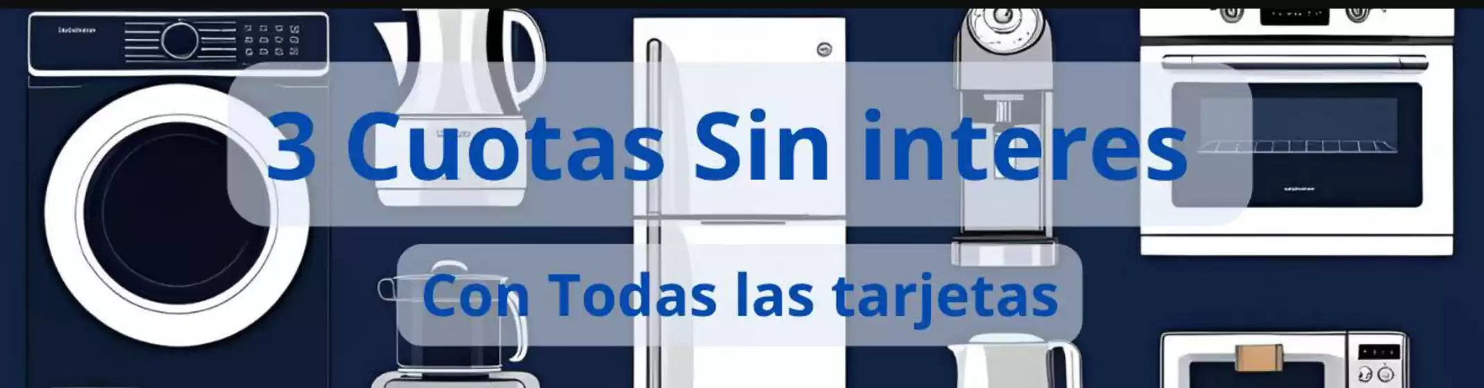Promoción! 3 cuotas sin interes