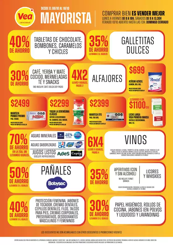 Ofertas Vea mayorista