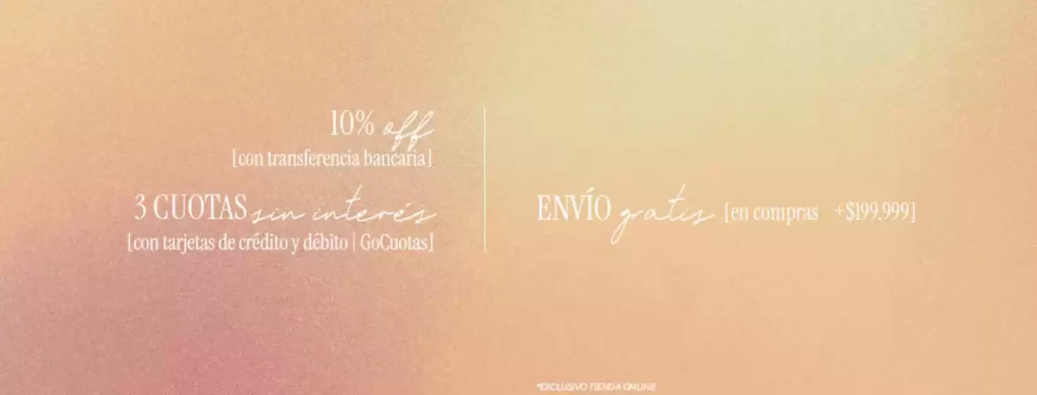 Promoción! 