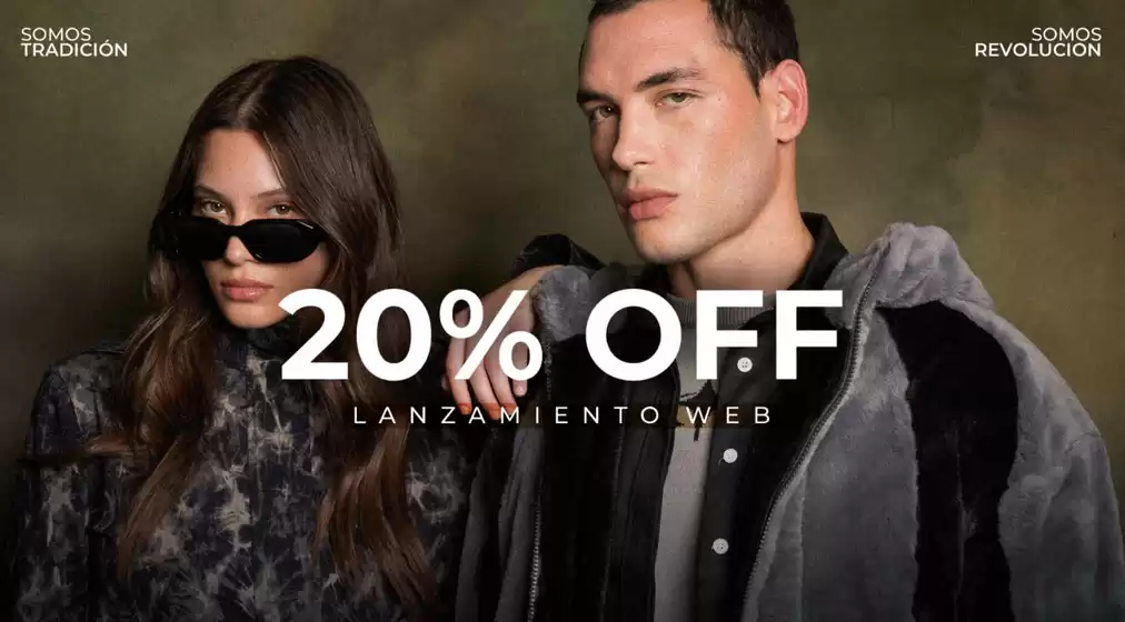 Promoción! 20% off