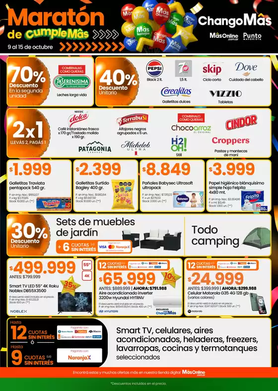 Del 9 al 15 de Octubre
