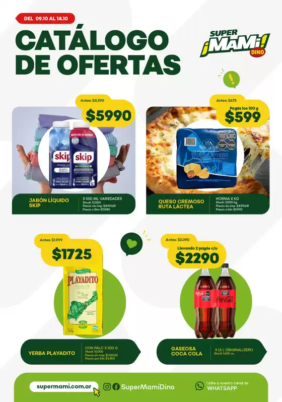 Catálogo de ofertas