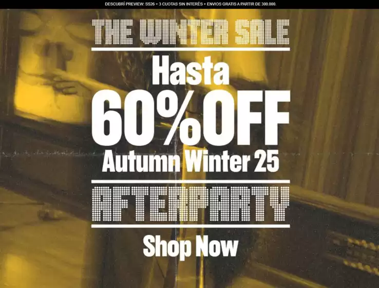 Hasta 60% off