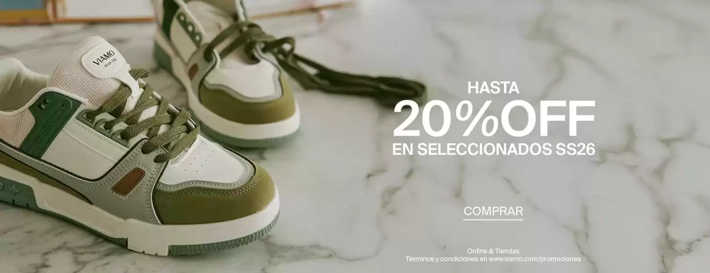 Hasta 20% off