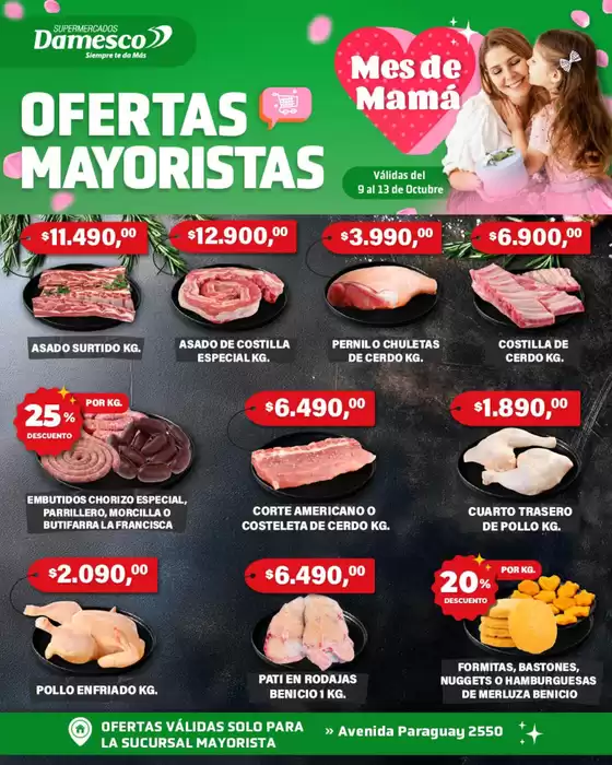 Catálogo Supermercados Damesco en Cosquín | Ahorra ahora con nuestras ofertas | 2025-10-10T00:00:00.000Z - 2025-10-24T00:00:00.000Z