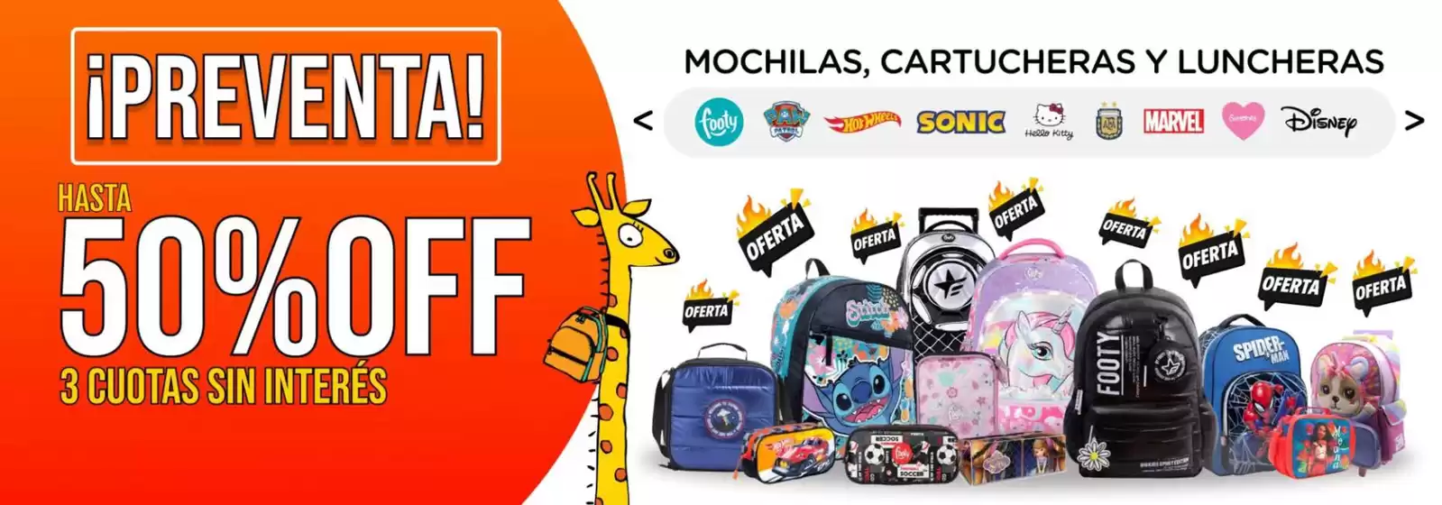Promoción! 50% off