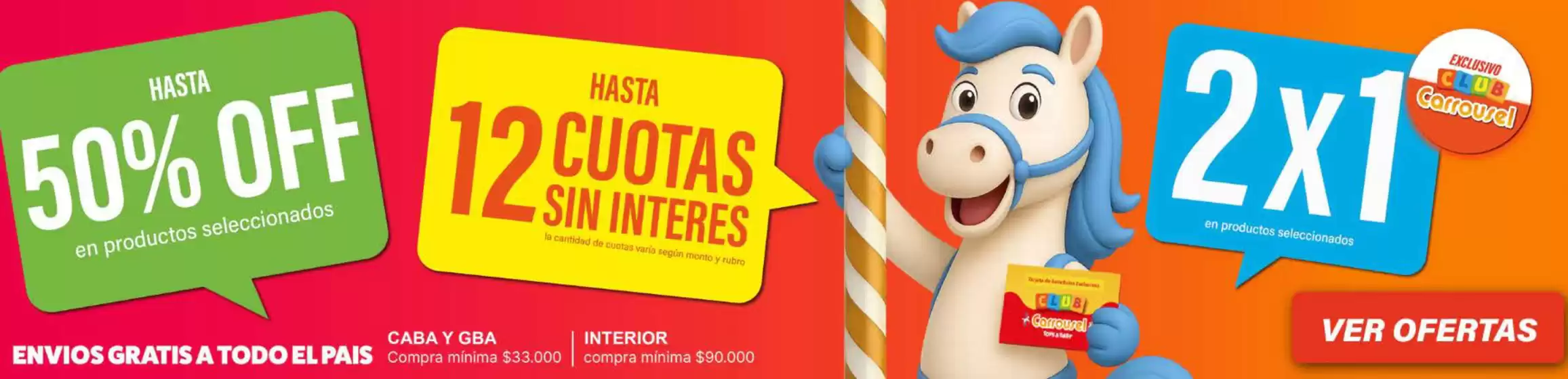 Promoción! Hasta 50% off
