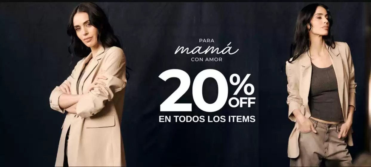 Para mamá con amor 20% off