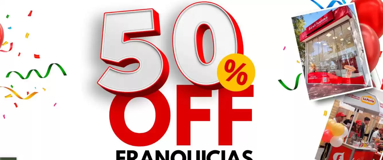 50% off