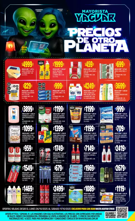 Catálogo Supermercados Yaguar en Caleta Olivia | Ofertas para cazadores de gangas | 2025-10-13T00:00:00.000Z - 2025-10-27T00:00:00.000Z