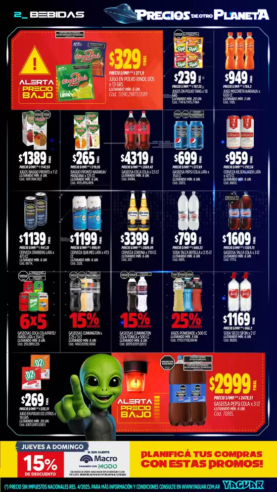 Descuentos y promociones