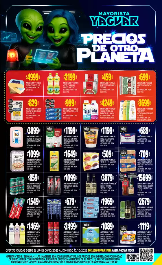 Catálogo Supermercados Yaguar en Godoy Cruz | Ahorra ahora con nuestras ofertas | 2025-10-13T00:00:00.000Z - 2025-10-27T00:00:00.000Z