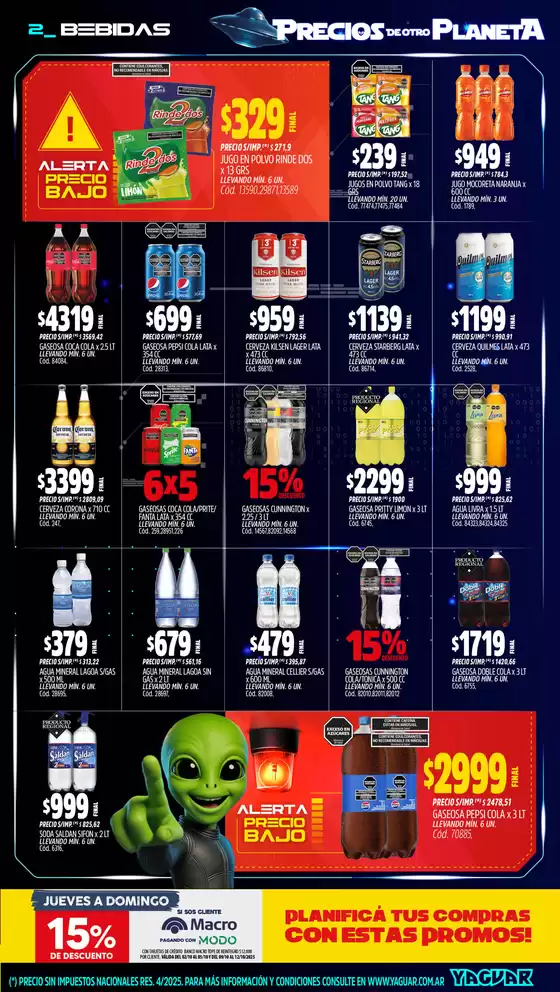 Ofertas y promociones actuales