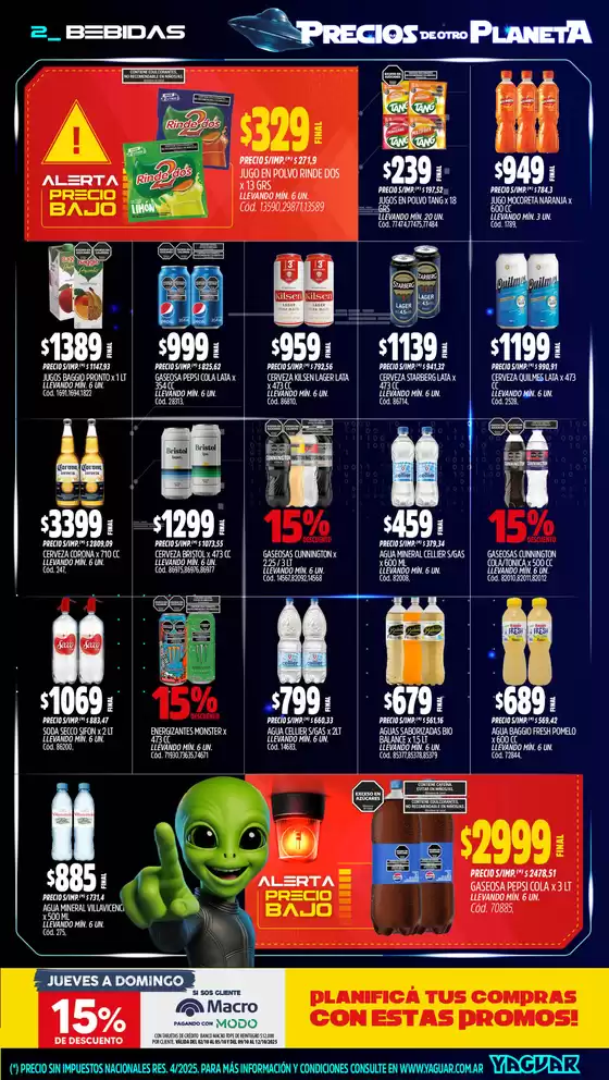 Ofertas principales y descuentos