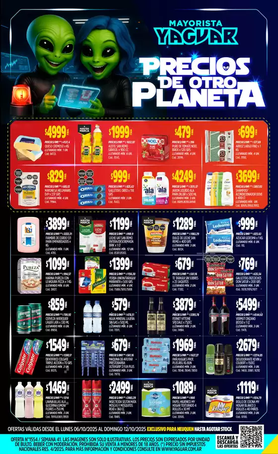 Catálogo Supermercados Yaguar en Caleta Olivia | Gran variedad de ofertas | 2025-10-13T00:00:00.000Z - 2025-10-27T00:00:00.000Z