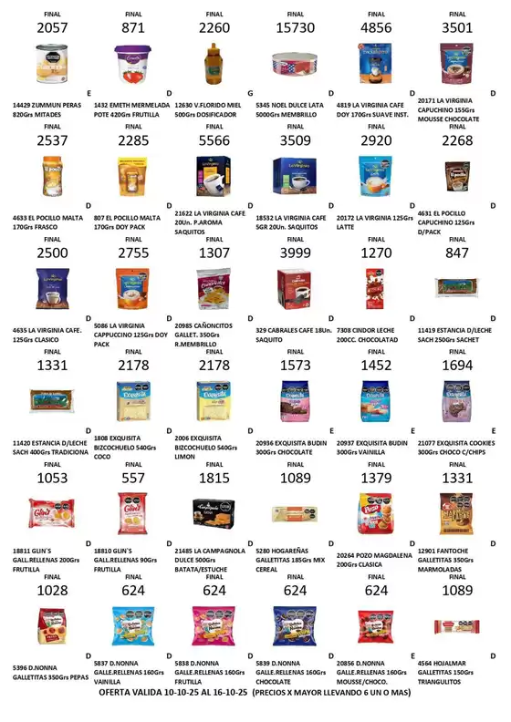 Ofertas y promociones actuales