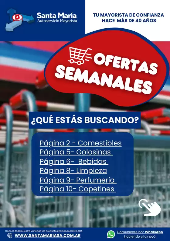 Catálogo Santa Maria en Salta | Ofertas Santa Maria | 2025-10-13T00:00:00.000Z - 2025-10-18T00:00:00.000Z