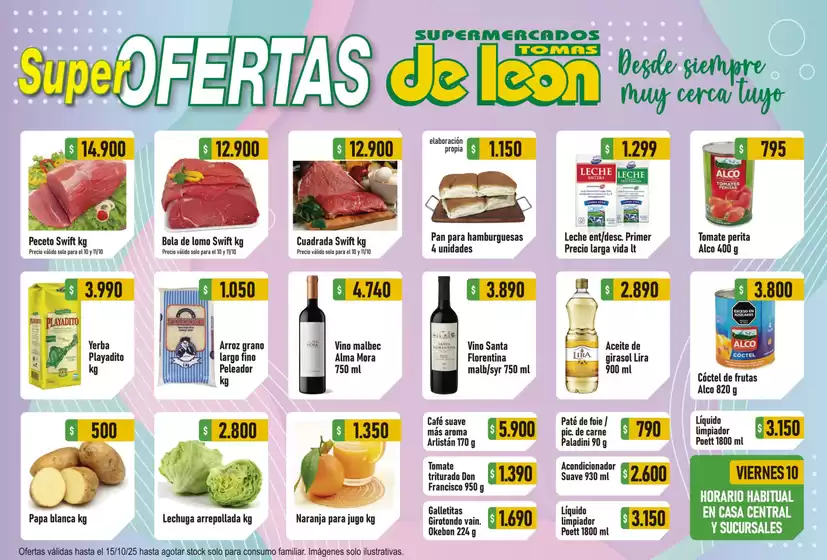 Ofertas Supermercado Tomas de Leon