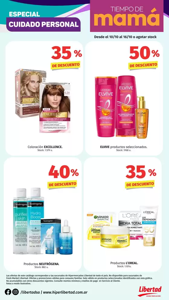 Descuentos y promociones