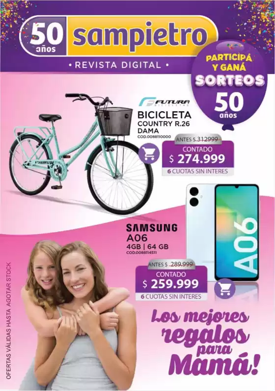 Catálogo Sampietro en Villa Madero | Catálogo de ofertas | 2025-10-15T00:00:00.000Z - 2025-10-31T00:00:00.000Z