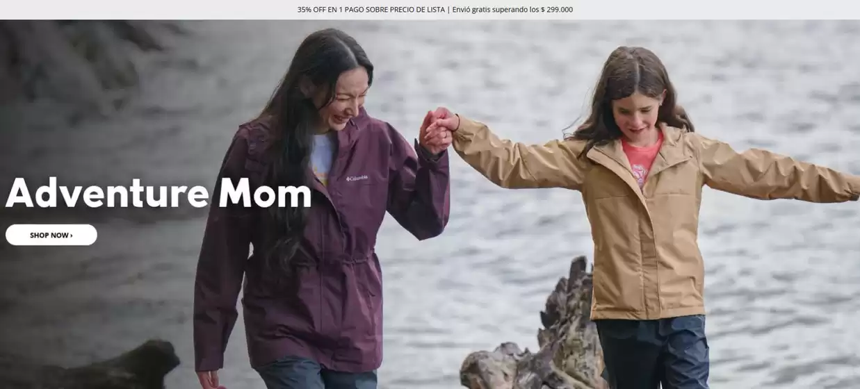 Catálogo Columbia en Martínez | Adventure Mom | 2025-10-16T00:00:00.000Z - 2025-10-19T00:00:00.000Z