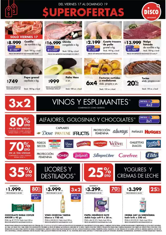 Catálogo Disco en Huillapima | Ofertas | Córdoba | 2025-10-16T00:00:00.000Z - 2025-10-19T00:00:00.000Z